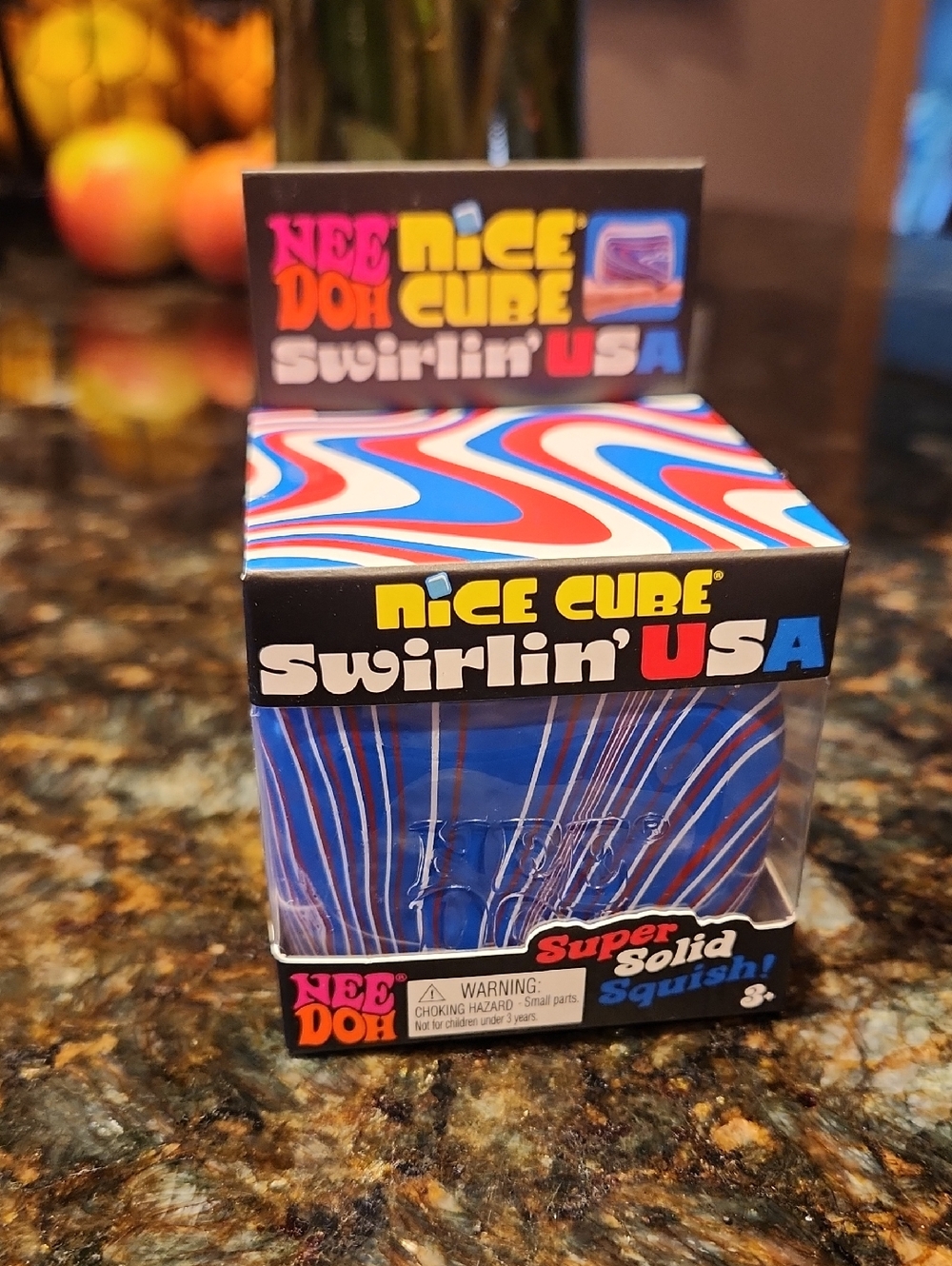 Nice Cube Swirlin' USA by NeeDoh- NIB, PRICE IS FIRM